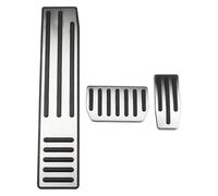 de almohadillas pedales Para Tesla Para Modelo SX Para Modelos Para ModelX 2012-2022 Accesorios Pedales De Coche Acero Inoxidable Reposapiés Freno Gas Cubierta Almohadilla(AT with rest)