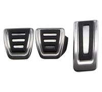 de almohadillas pedales Para Troc Para Tcross Para VW Para T-Roc Para T-cross Para Golf 8 MK8 2017-2023 Cubierta Almohadilla Pedal Freno LHD Pedales Cubiertas(MT without Rest)