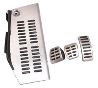 de almohadillas pedales Para VW Para Polo Para Golf 4 Para Bora Beetle RSi Para GTI R32 Para A3 SEAT Pedal Coche Almohadilla Acero Inoxidable Reposapiés Estilo Cubierta(MT 4pcs)