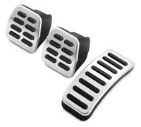 de almohadillas pedales Para VW Para Polo Para Golf 4 Para Bora Beetle RSi Para GTI R32 Para A3 SEAT Pedal Estilo Coche Almohadilla Acero Inoxidable Pedales Cubierta(MT Without Rest A)
