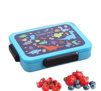 de almuerzo genérica, 5 Compartment Snackle Box Food Container with Leak-Proof Lid, Portable Kitchen Tableware for Summer Beach Picnic Work School Travel Commuting Long Drive Sports Snacks