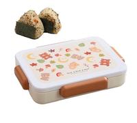 de almuerzo genérica, 5 Compartment Snackle Box Food Container with Leak-Proof Lid, Portable Kitchen Tableware for Summer Beach Picnic Work School Travel Commuting Long Drive Sports Snacks