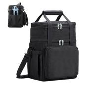 de almuerzo isotérmica | espaciosa isotérmica |, impermeable portátil con doble compartimento para adultos Trabajo Picnic