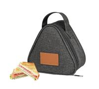 de almuerzo - Oxford Cloth, As Shown Snack Bag insulated Leakproof Tote | Ligero Triangular Diseño Fácil transporte de almacenamiento, Food Tote For School Lunches, Comidas de trabajo, Viajes a