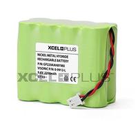 De alta capacidad Visonic 2200 mAh Powermax Pro 9,6 V Panel de alarma para batería de repuesto para 0-9912-L