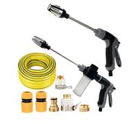 de alta presión - Pulverizador de agua portátil de mano | Máquina de lavado de coche de alta presión para vehículo, automóvil, piso, ventana, jardín, césped, riego, lavado y limpieza