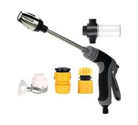 de alta presión - Pulverizador de suelo de 34 x 13,5 cm, máquina de limpieza ajustable, herramienta de lavado industrial, herramienta de lavado resistente | Uso de mantenimiento al aire libre