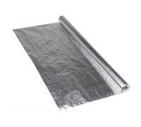 De aluminio cortavapor Tren 1,5 m x 50 m Barrera de vapor aluminio Barrera de vapor techo Tren