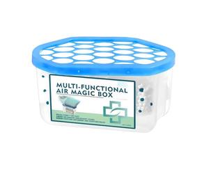 de ambientador automático, dispositivo de purificación de interiores, 13 x 10 x 7 cm, removedor de olores con función de succión de polvo, desodorante compacto para el hogar, armario, baño, coche