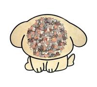 de Animales - acrílico, para Perros, Juguete Educativo | Pensamiento Creativo, de Noche de Juego Familiar, de Madera de Colores, para niñas, Adultos