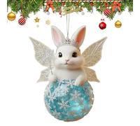 De Animales,Decoraciones De Acrílico 2D De Dibujos Animados | de Bola de Navidad - para Uso en Exterior e Interior, Exhibición en Ventana, Decoración de Puerta, para Fiestas, Hogar y Familia