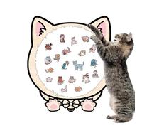 De Animales,Juguete Tablero Enmarcado Gato con 135 Piezas,De Madera Colorido De Animales - para Adultos, Jóvenes, Personas Mayores, Guarderías, Decoración del