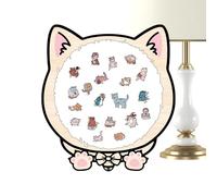 De Animales para Adultos | Juguete Tablero Enmarcado Gato con 135 Piezas - Puzzle De para Ninos Jovenes Y Adultos - para, Jóvenes, Personas Mayores, Guarderías, Decoración del