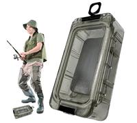 De Anzuelos Y Señuelos Para Pesca,Con Brillo En La Oscuridad E Impermeable | Pequeño Contenedor de Cebo para Pesca - Para Principiantes, Aficionados y Entusiastas, Para en Agua Dulce, en Río, en