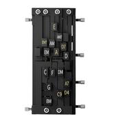 De Aprendizaje De Acordes - Herramienta De Enseñanza De Guitarra Portátil, Entrenador De Trastes Interactivo, Ayuda A La Práctica Musical, Guía De Acuerdos Para Principiantes | Ayuda Educativa