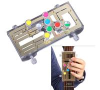 de Aprendizaje de Guitarra Chord Buddy, Solo presione los Botones y Toque Las Herramientas de Guitarra, afinador cromático con de Aprendizaje de Guitarra con 6 acordes universales