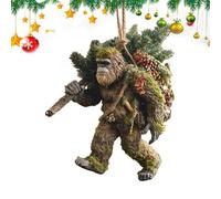 de árbol de Navidad - Animal Lindo | Colgante de decoración navideña Divertido y extraño de acrílico 2D, 3,15 Pulgadas, para Puerta de Pared y Ventana | Decoración Colgante de Ventana