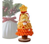 De Árbol De Navidad | Árbol De Navidad De Ganchillo con 7 Capas De Colores Degradados | Miniature De Mesa para Hogar Fiestas Oficina Porche Interior - para Hogar Oficina Fiestas Día de la Madre