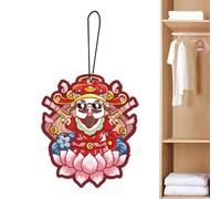 de aromaterapia para coche, difusor de perfume automático del año de la serpiente, difusor perfumado de chips de incienso, fragancia de aire para espejo retrovisor