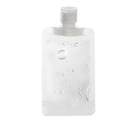 de artículos de tocador de viaje: juego de botellas de recarga de tamaño de viaje impermeable: recipiente líquido portátil con de compresión, perfecto para almacenar champú, loción y