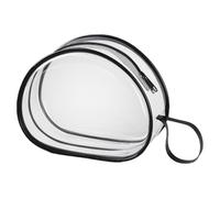 de Aseo de Viaje Transparente, de Almacenamiento portátil para Sujetadores, de Almacenamiento con Correa para el Pecho, Impermeable, PVC, organizadora para el Pecho, teléfono