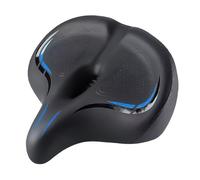 de asiento para bicicletas de gran tamaño - Sillín de confort ensanchado espesado, rodamiento esférico suave | para bicicleta que absorbe golpes, cubierta de reemplazo ergonómica para c