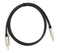 de audio coaxial digital for SPDIF RCA a estéreo de 3,5 mm con conectores chapados en oro y conductor de cobre puro for altavoz de barra de sonido HDTV(1M)