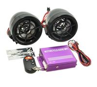 de Audio para Motocicletas - Amplificador para Manillar de Moto - Altavoz Integrado Reproductor de Audio - Accesorios Versátiles Scooter Y Paseos - Compartir Musical entre Amigos