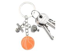 De Baloncesto - Pequeño Llavero De Aleación De Baloncesto | Mini Balls Colgante | Llavero Deportes Decorativo | Keeychain Metal | Sports Creative Sports Chain Para Hombres Y Don