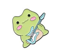 De Banda De Ranas Juguetonas Música Animales Elegantes Brooch Broche Pon Set Fun Finats Banguas Para Todas Las Edades SURA DRUM