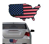 de Bandera de Estados Unidos de Metal con diseño de Bandera de Estados Unidos, Pegatina de aleación de Aluminio, para Pegar en Coche, camión, SUV, vehículo