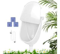 De Baño De Pared - Lavado De Baño De PP Con Tapa 28,5x38,5x18cm | De Pared Cubierta Para Hogar, Oficina, Inodoros Públicos, Instalación Fácil Y Entr