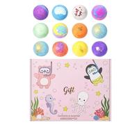 De baño espumosas - Coloridas y delicadas refrescantes y espumosas | Bolas de baño ideas de regalo para el calcetín de la Navidad para niños | para adolescentes, amigos, niños, niñas y niños