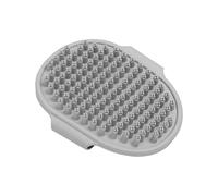 de baño para perros de masaje suave para perros de ducha para perros con mango de anillo cómodo, suministros de baño ergonómicos para perros para gatos, animales de comp, gris,