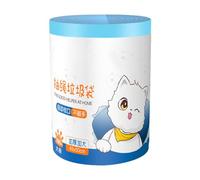 De Basura,100 Unidades de Fundas para Desechos Espesadas y a Prueba de Fugas | s De Basura Con Cordón - Para Coche Baño Jardín Patio Exterior Hogar Residuos