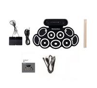 De Batería Electrónica Profesional Conjunto De Batería Electrónica Adecuada Para Entrenamiento Y Uso Del Escenario Con Variadas Herramienta Creación Música Ritmos