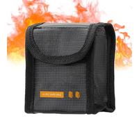 de batería genérica, Flame Retardant Holder, High Temperature Fireproof Battery Guard for Drone Accessories But This Safe Bag Also Affords Easy and Quick Access, Enhancing Work Productivity an