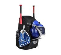 De Béisbol: Mochila Grande De Softbol, gancho Para Cerca, Correas Ajustables Para Los Hombros, Portaequipajes Deportivos, Estructura De Tela Oxford | Almacenamiento De Equipos Organizados Para