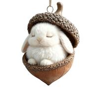 de bellota para árbol de Navidad, colgante de animales 2D, acrílicos para árbol de Navidad, para el lugar de trabajo, dormitorio, cocina, entrada