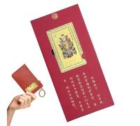 De Bendición del Año Nuevo Chino - 3,15 X 1,97 X 0,12 Pulgadas, Recuerdo De Cobre, De Protección Espiritual, Simbolismo Auspicioso, De Protección del Año Nuevo Chino ReLuck Har