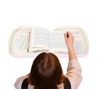 de Biblia con asa de transporte, protectora, reutilizable, gran capacidad, para niñas, mujeres, iglesia, para abuela, creyente, familia, novia, madre, esposa