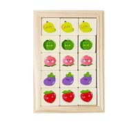 De Bloques | Juguete Educativo De Emparejamiento con Dibujos Animados | de Madera,para Y Familia Formación En El Aula Desarrollo De La Lógica Jardín De La Lógica