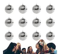 de Bola de Discoteca, Bolas de Disco Reflectantes, Bola Colgante decoración Disco para Bar,Herramienta de decoración con Efecto Deslumbrante para Festival, Boda, representación en Escenario