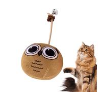 de bola para gato, bola de hierba gatera con sonido de gatito, para gatos de 10 x 7 x 6 cm con campana para interacción, herramienta de juego multisensorial con función de estimulación