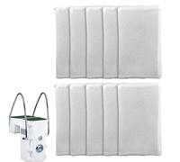 De Bolas De Filtro De Malla - Pantalla De Soporte De Bolas De Filtro De Malla Reutilizable De 20x30x5cm con Cremallera - Bolsas De Medios para Skimmer De Filtración Estable | para Acuario, Estan