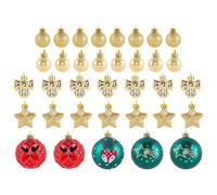 de Bolas de Navidad 35 Piezas decoración para Fiestas, Colgantes irrompibles de Abeto de Ventana, Eventos, Tiendas, Celebraciones y reunión