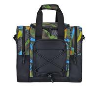 de Bolos de Bolos, Soporte de Bola de Bolos Individual | Multifuncional con cinturón Ajustable Interior Acolchado, se Adapta a Bolos, Zapatos, Toalla para Hombres Mujeres, Verde,