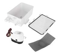 de bomba de sumidero de ducha, DC 12V / 24V 750GPH Bomba de sumidero de ducha Interruptor autom¨¢tico Bilge Drain Box Multi Inlet para Marine Boat Yacht G750-01(12V)
