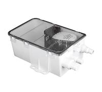de bomba de sumidero de sumidero de ducha Drikou, kit de drenaje de casas marinas de bote Sumerma de ducha 12v 750gph Caja de drenaje de puerto múltiple marino