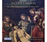De Bon Parole Giacintucci, Marco - Niccola Monti : Miserere / De Bon Parole